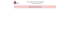 Desktop Screenshot of examen.uacam.mx